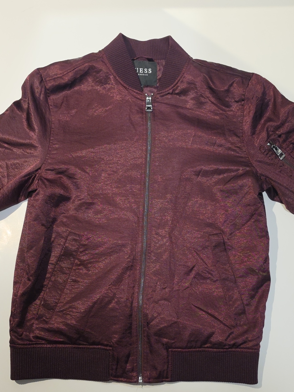 Guess Los Angeles Men’s Burgundy Jacket